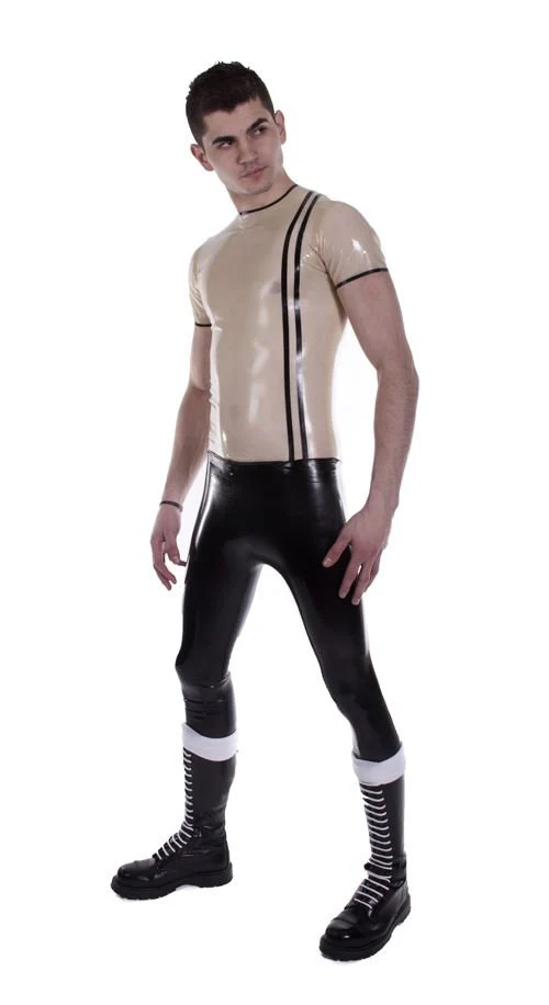 Dual Stripe Short Sleeve T-Shirt // Made to Order - Image 4