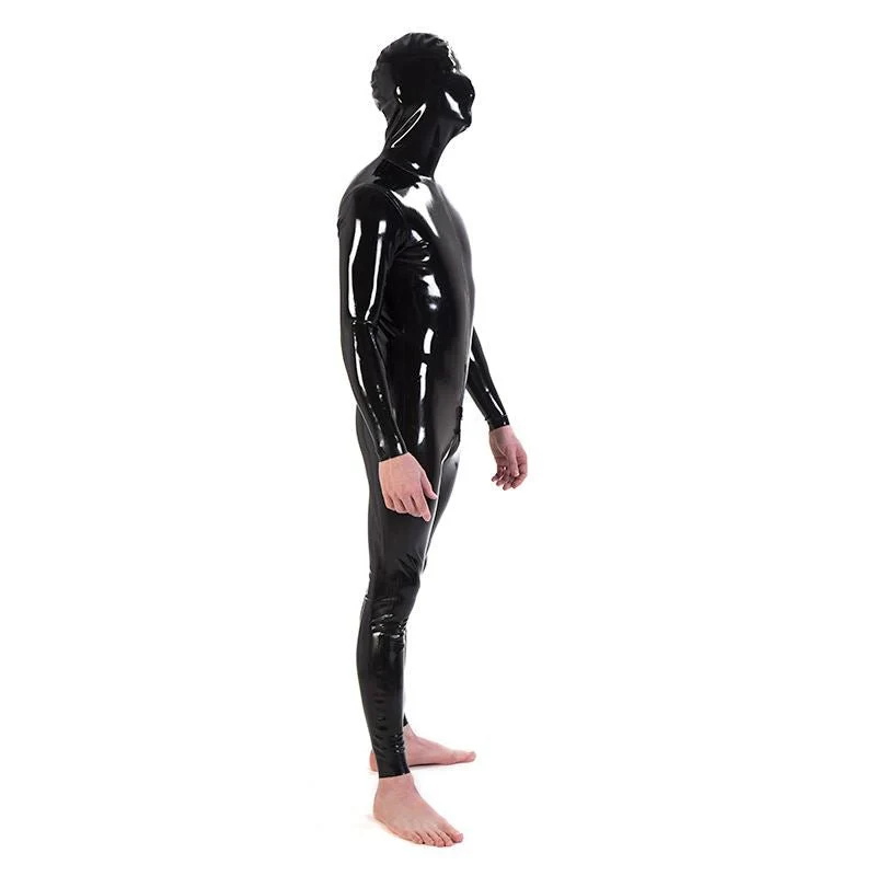 Hooded Rubber Catsuit - Image 2
