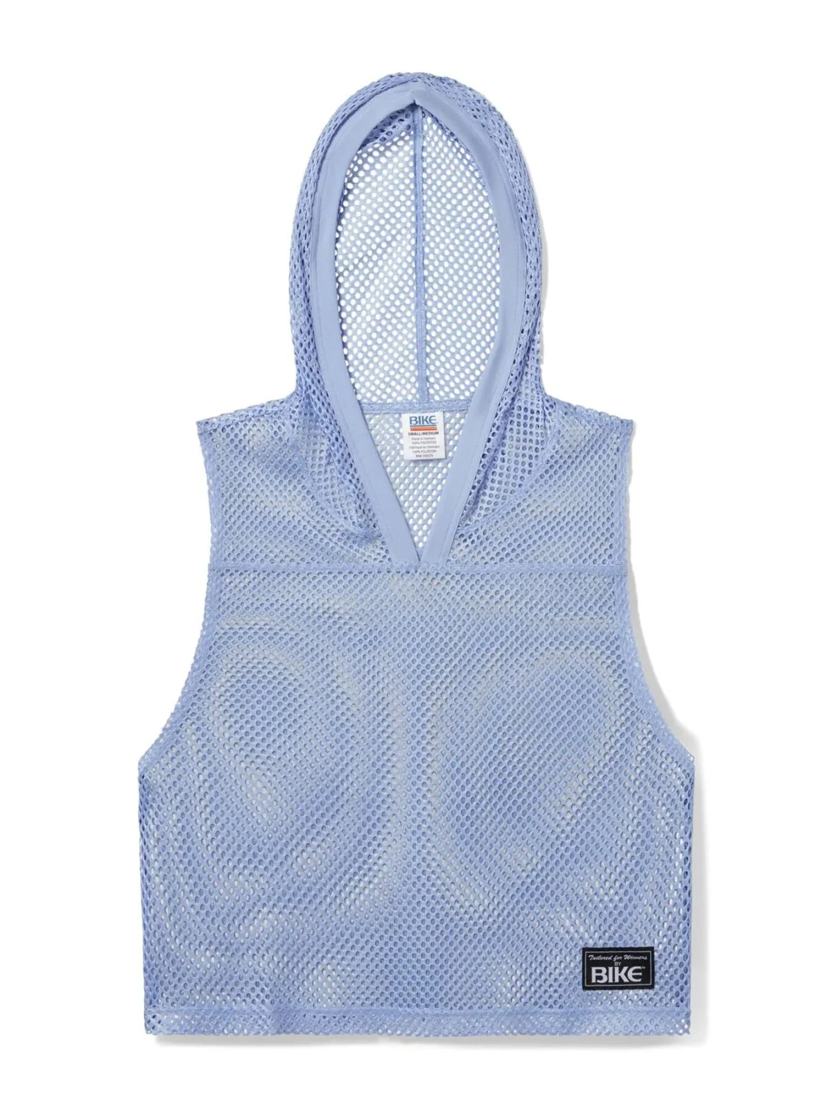 BIKE Hooded Sleeveless Practice Jersey, Ice Blue - Image 3