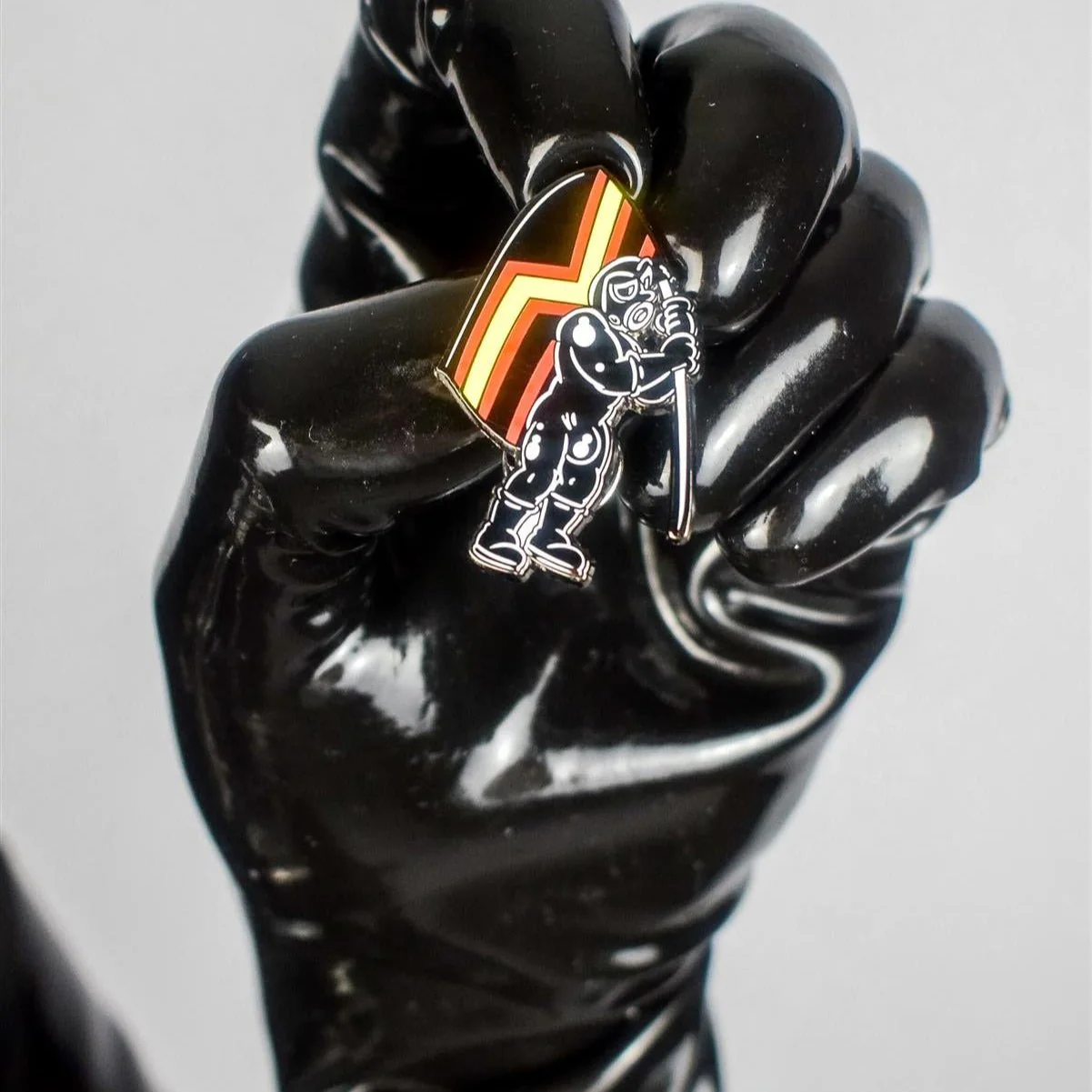 Rubber Pride Flag Pin