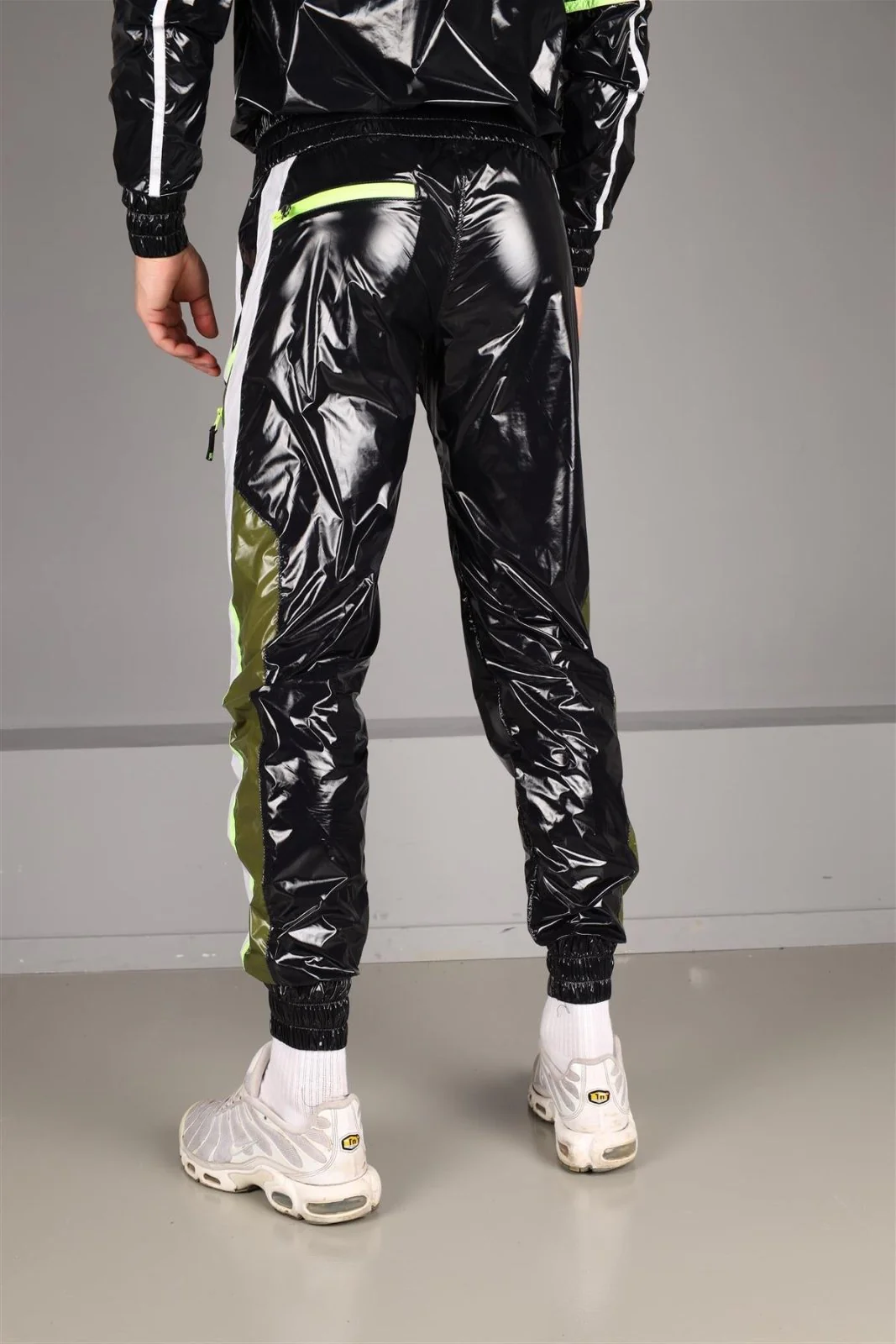 Funis Track Pants, Green - Image 2