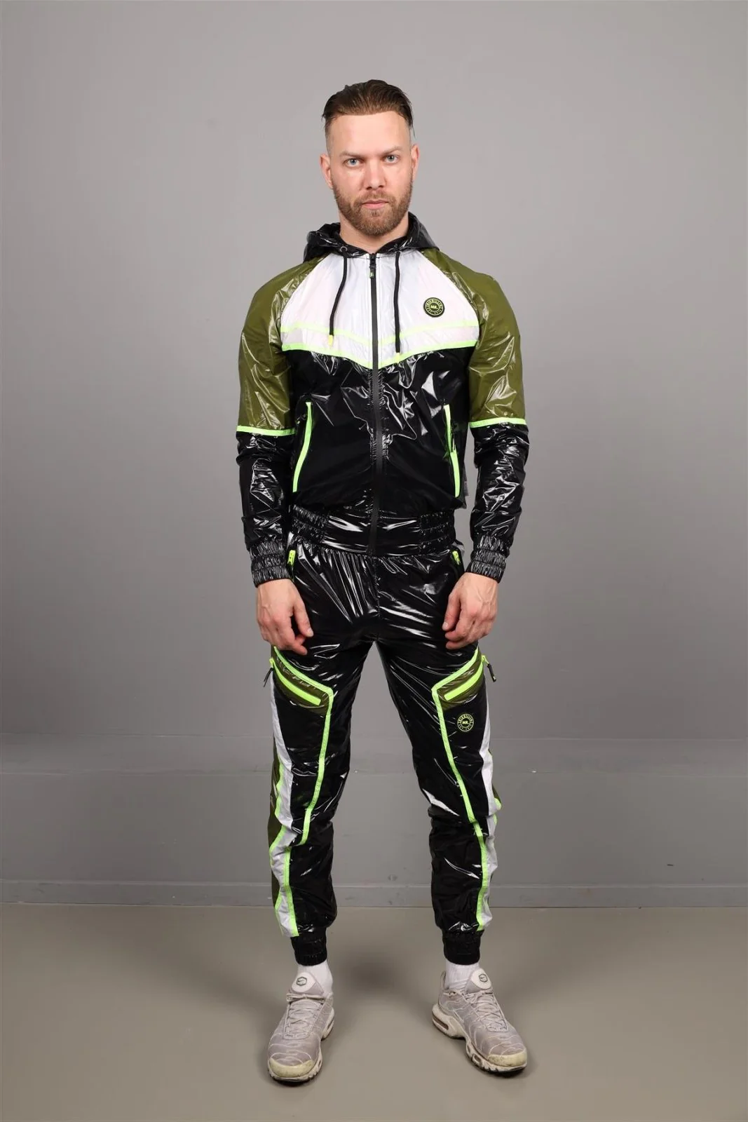 Funis Track Top, Green - Image 7