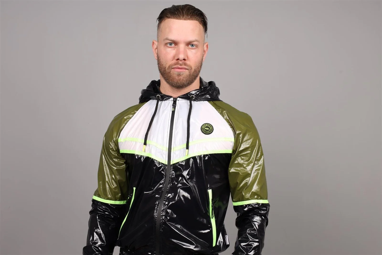 Funis Track Top, Green - Image 8