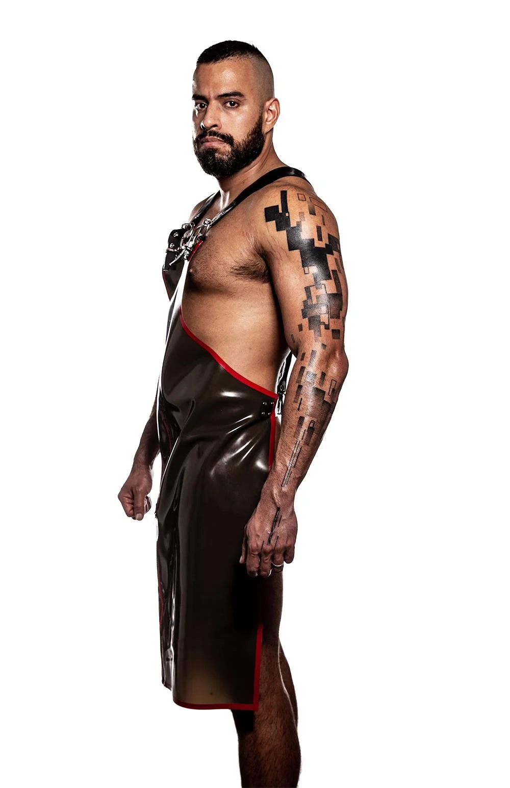 Rubber Apron, Harness Back - Image 3