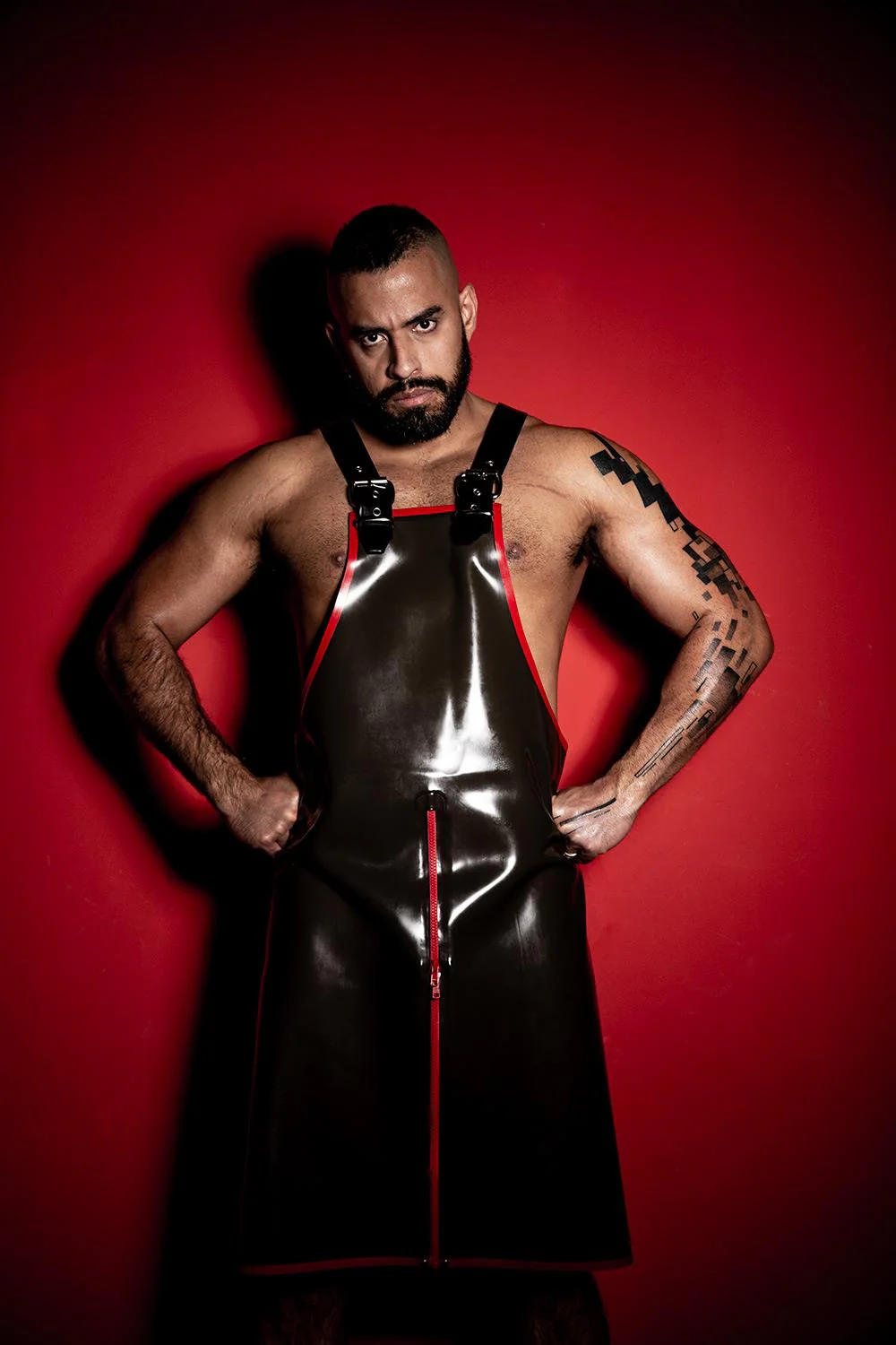 Rubber Apron, Harness Back - Image 4
