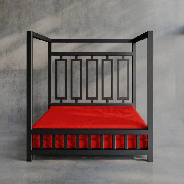 SHEETS OF SAN FRANCISCO Fitted Sheets, Single, Red
