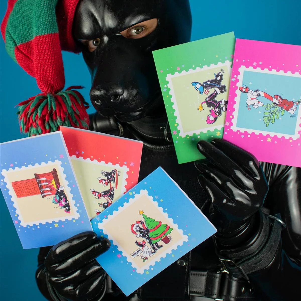 "Sex Dogs" Xmas Card Pack