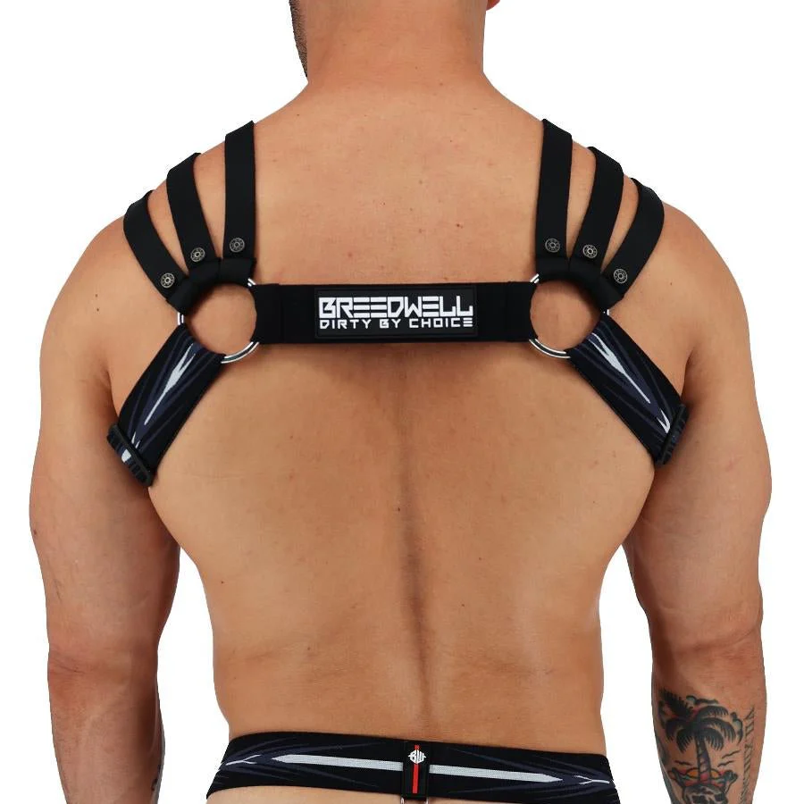 Breedwell Circuit Breaker Body Harness, Black - Image 2
