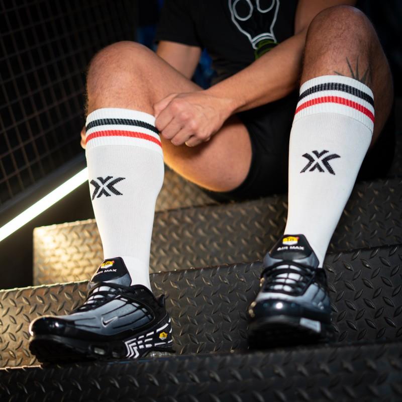 Football Socks, Slut, White/Red/Black - Image 2