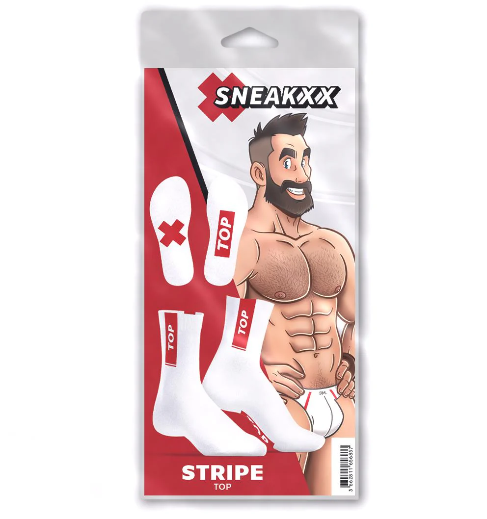 SNEAKXX "Stripe Top" Skater Socks - Image 4