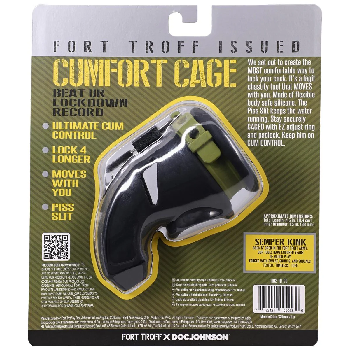 Fort Troff, CUMfort Chastity Cage - Image 3