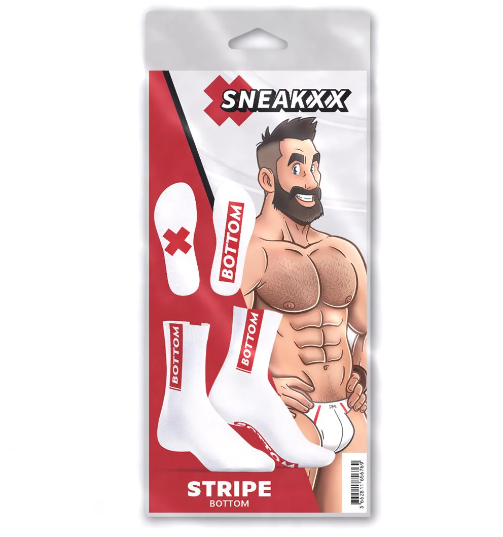 SNEAKXX "Stripe Bottom" Skater Socks - Image 4