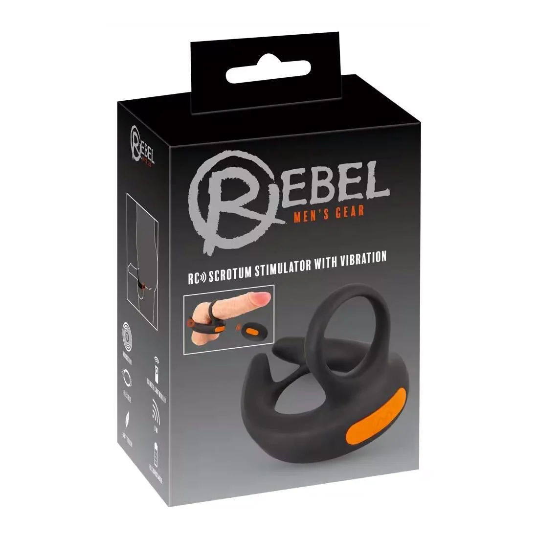 RC Scrotum Stimulator with Vibrations - Image 3