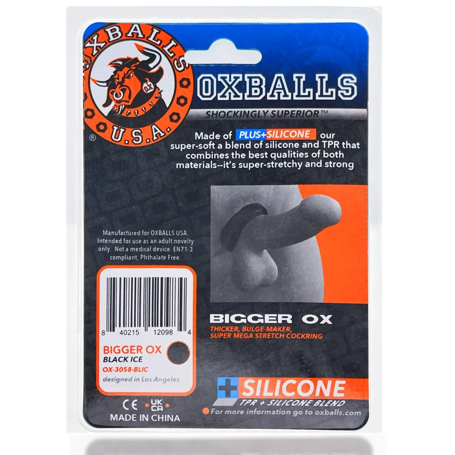 OXBALLS Bigger Ox,  Black Ice - Image 7