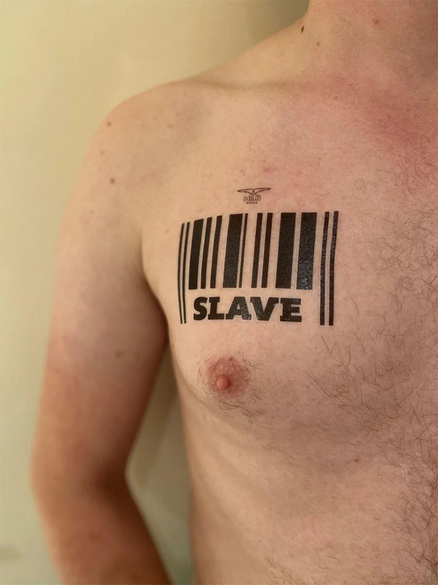 Slave, Temporary Tattoo - Image 3