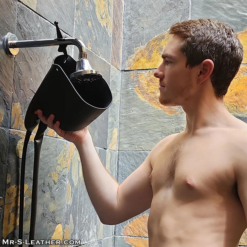Mr. S Leather, Shower Shot Pro, Complete Travel Douching System - Image 6