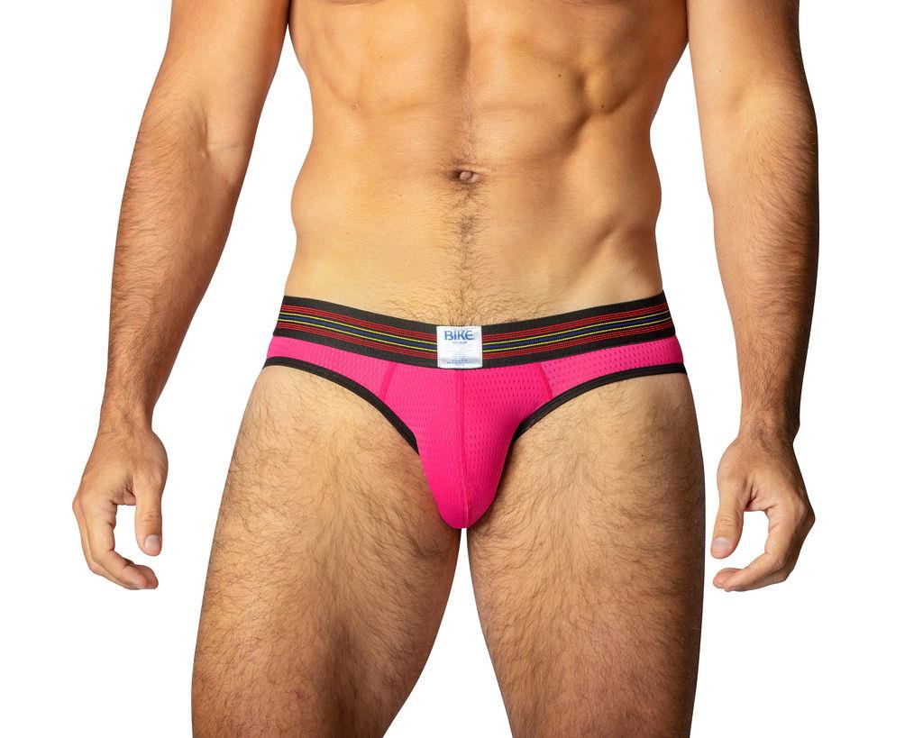 BIKE Mesh Brief, Hot Pink