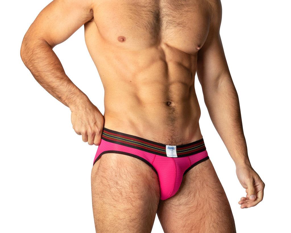BIKE Mesh Brief, Hot Pink - Image 4