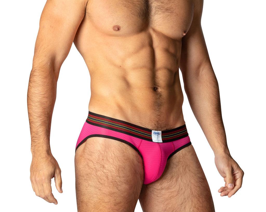 BIKE Mesh Brief, Hot Pink - Image 5