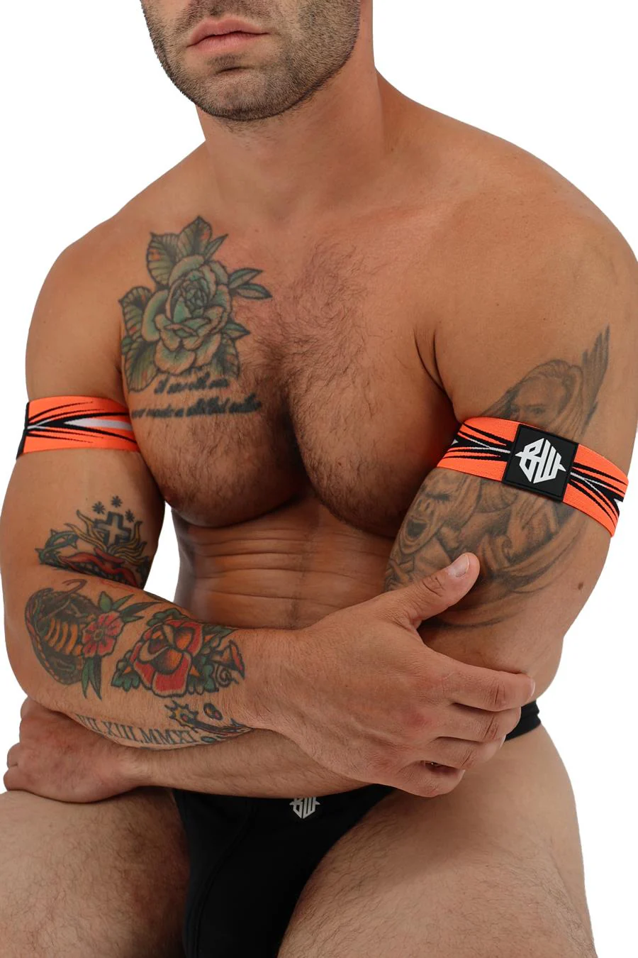 Breedwell Circuit Breaker Armband, Neon Orange