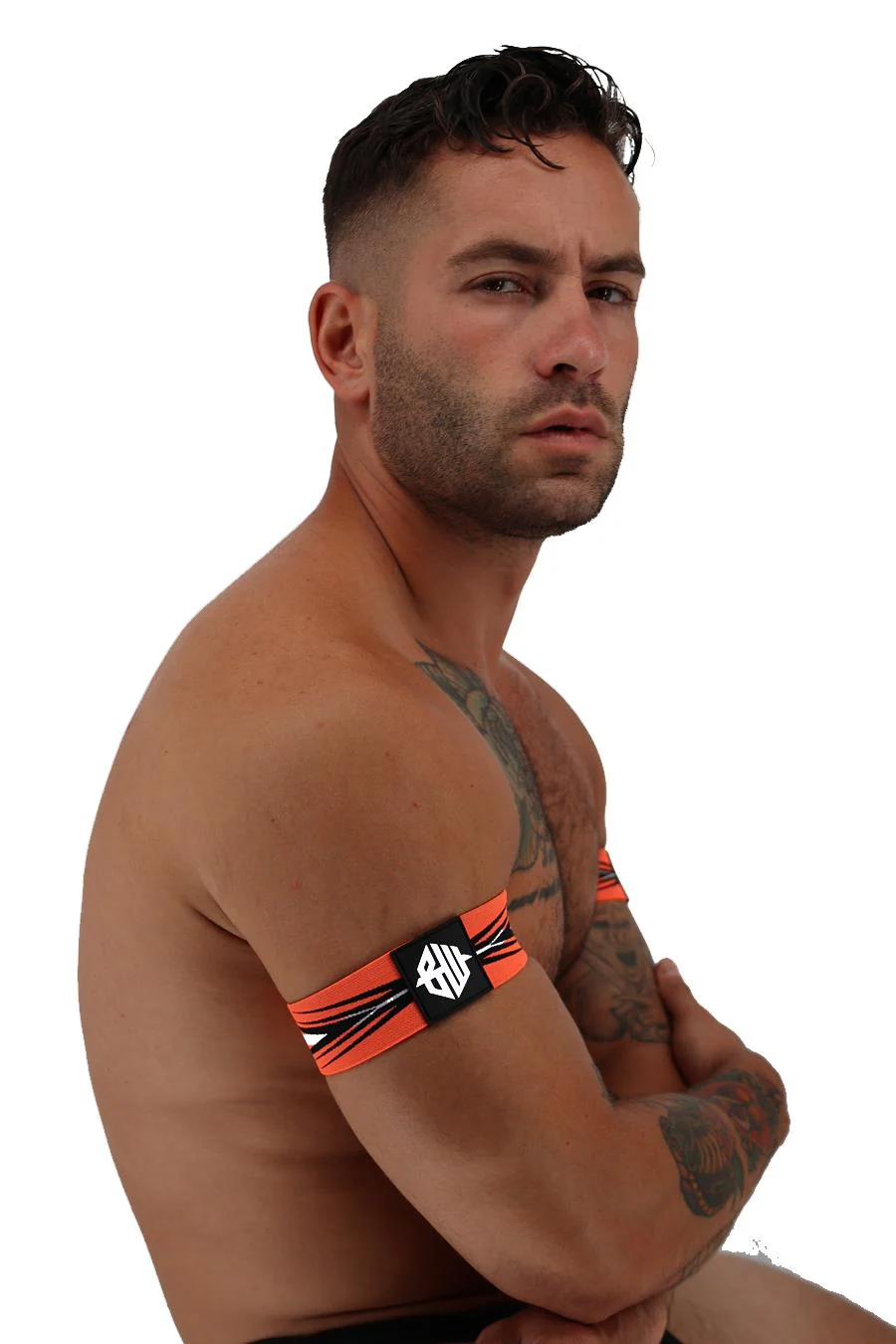 Breedwell Circuit Breaker Armband, Neon Orange - Image 2