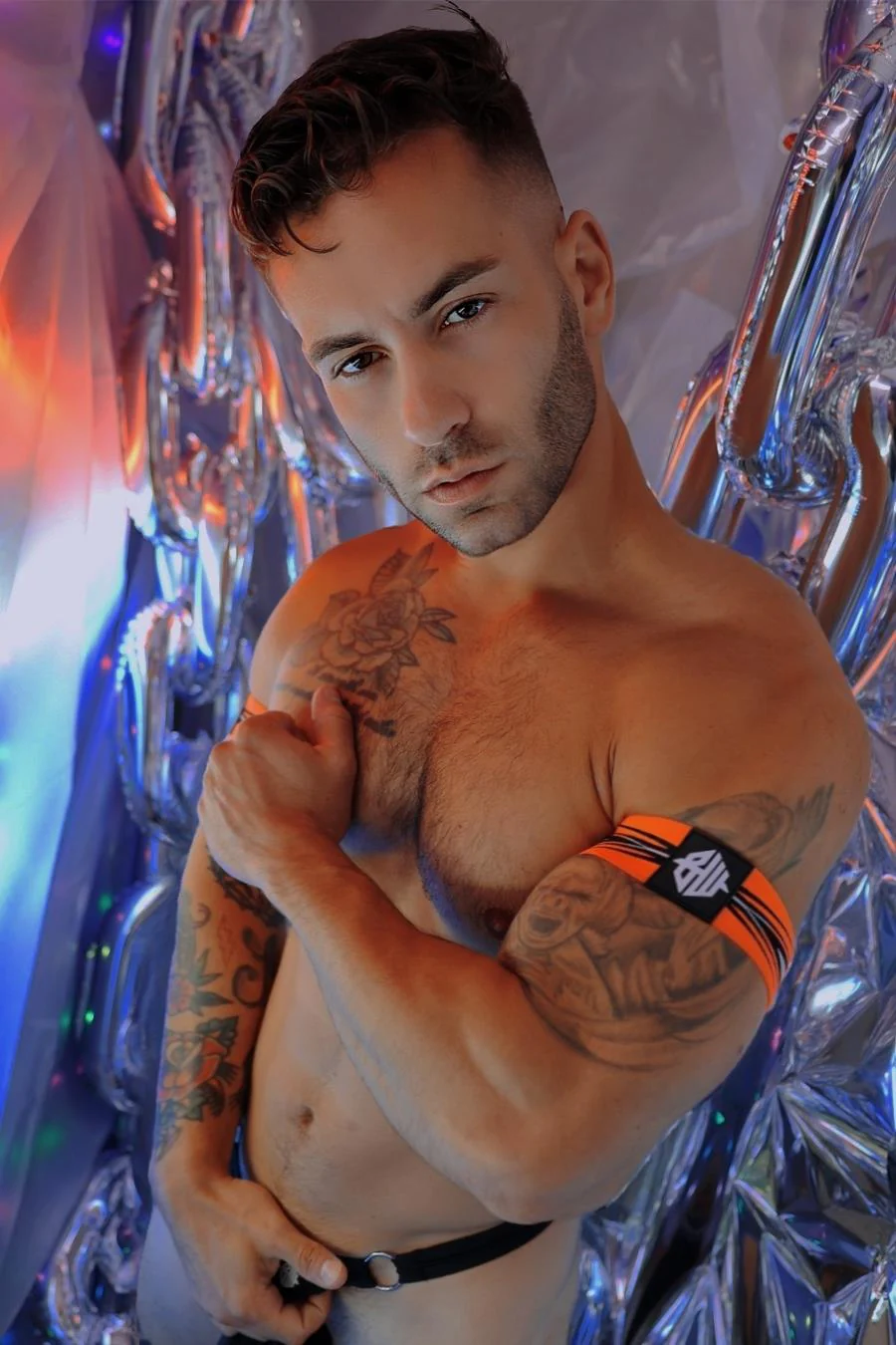 Breedwell Circuit Breaker Armband, Neon Orange - Image 6