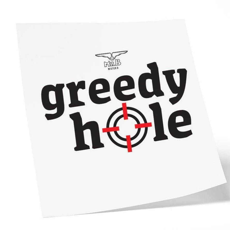 Greedy Hole, Temporary Tattoo