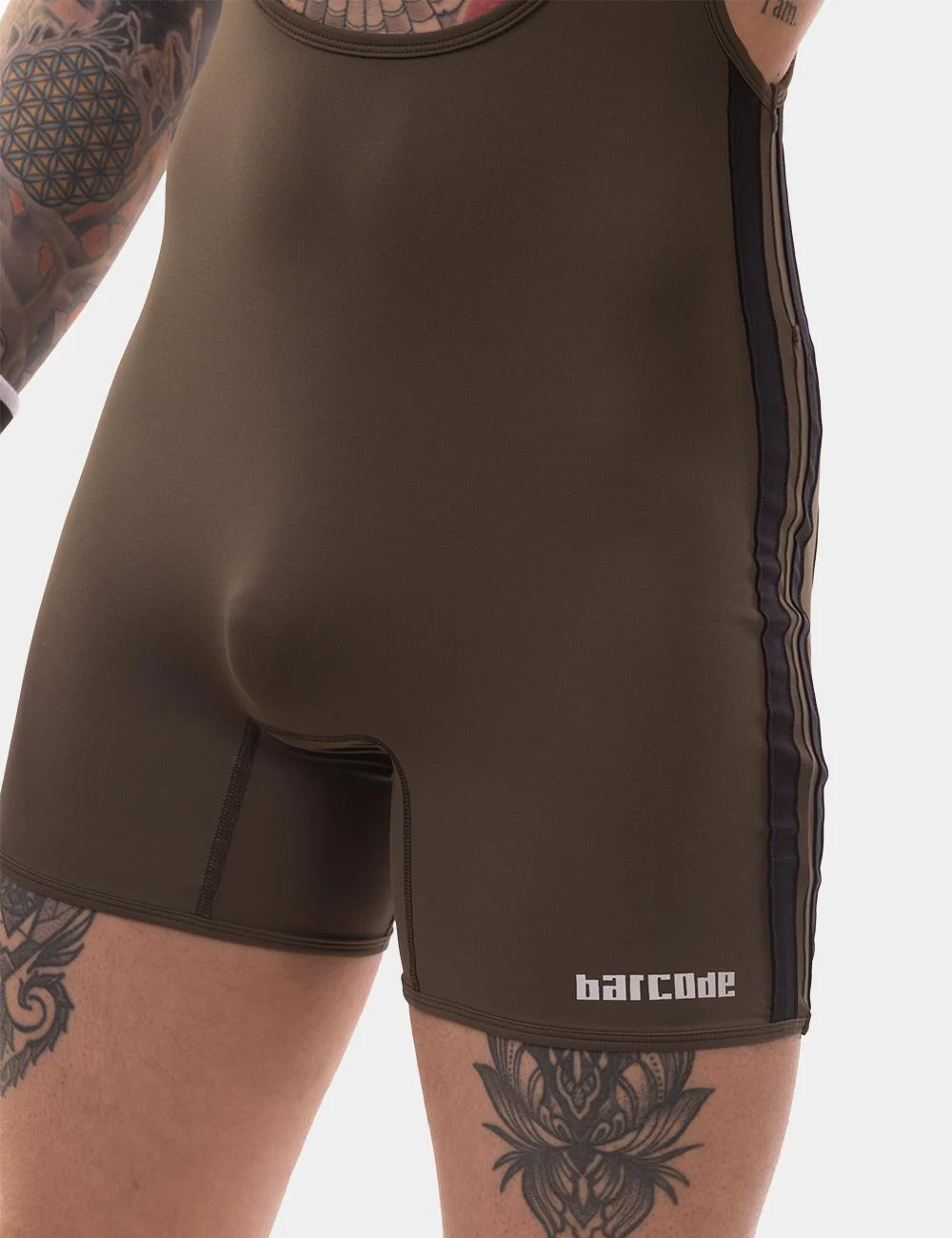 Backless Singlet Dastin, Darkarmy/Black - Image 3