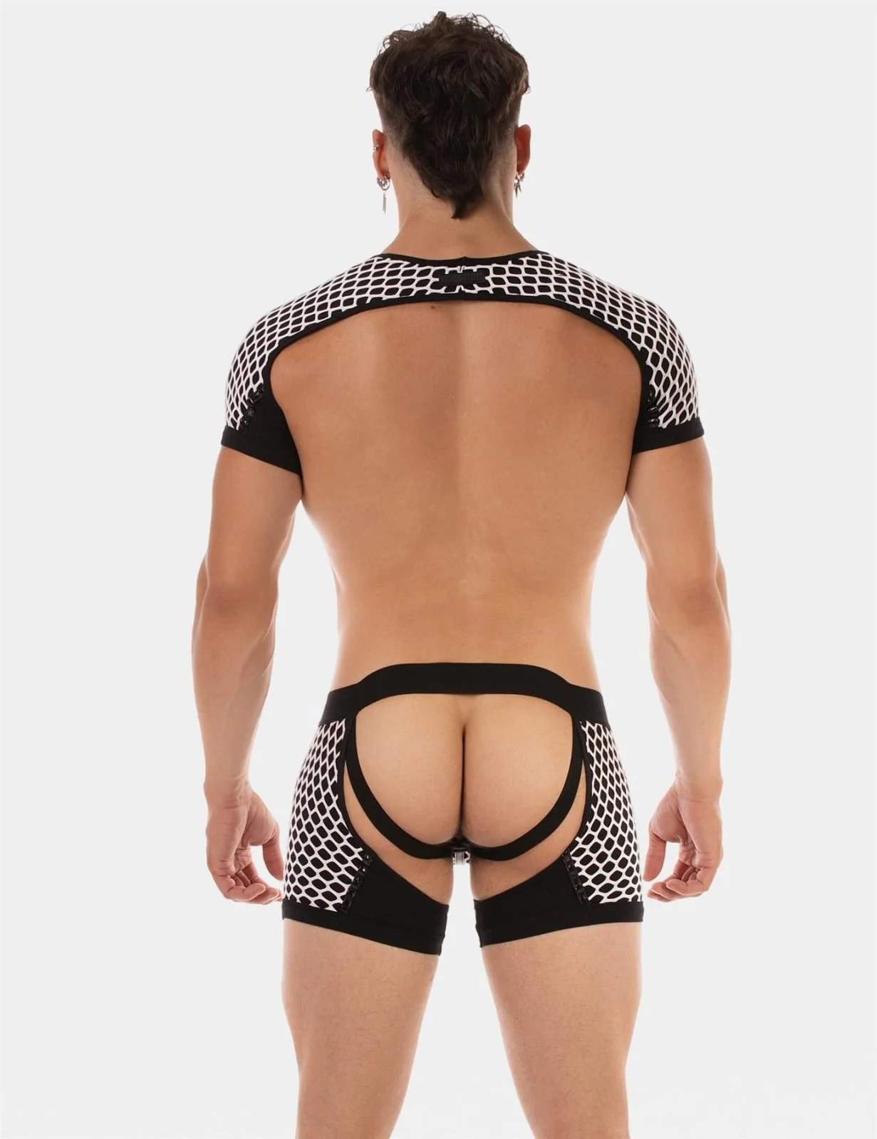 Shoulder Harness Ribo, White/Black - Image 4