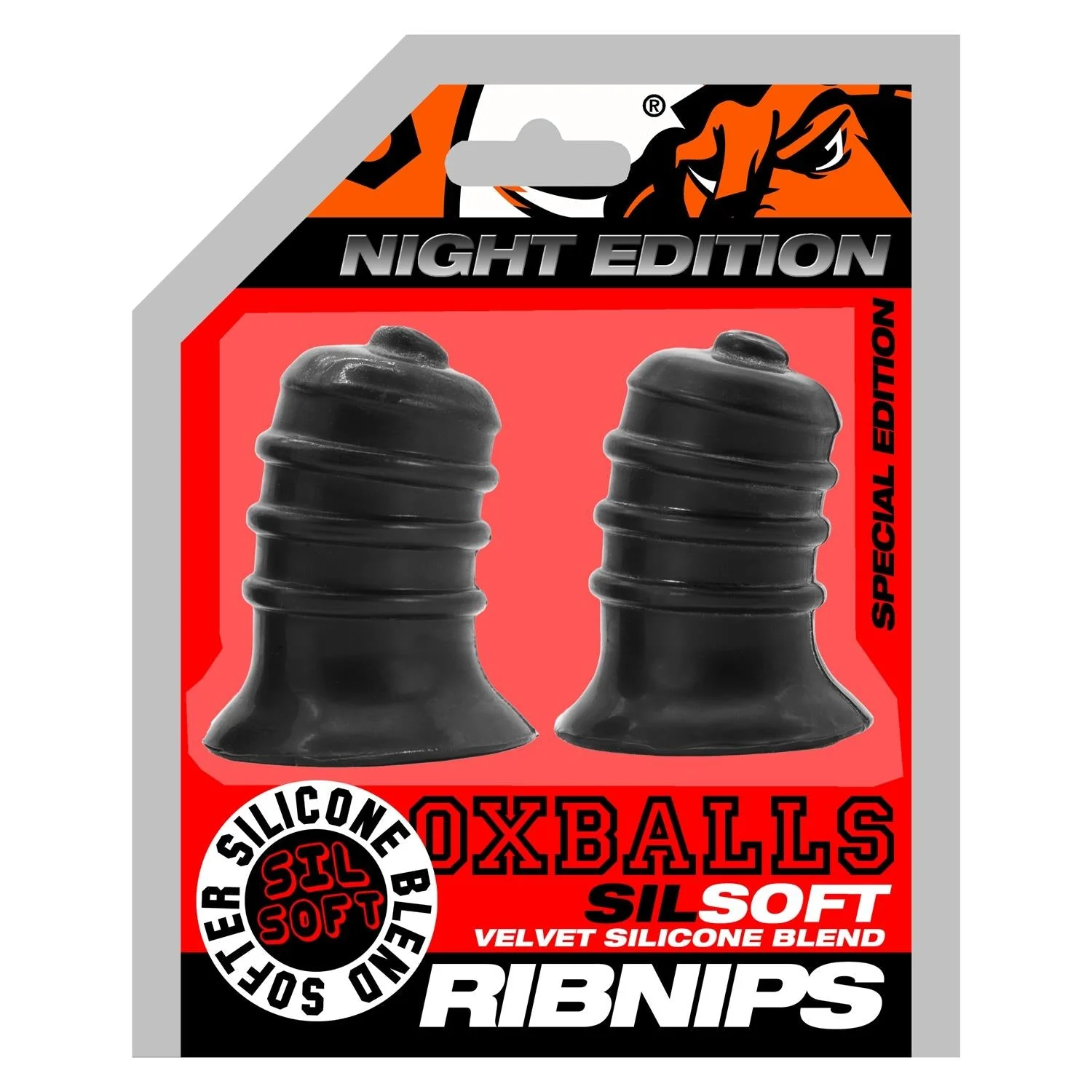 OXBALLS Ribnips, Night Black - Image 3