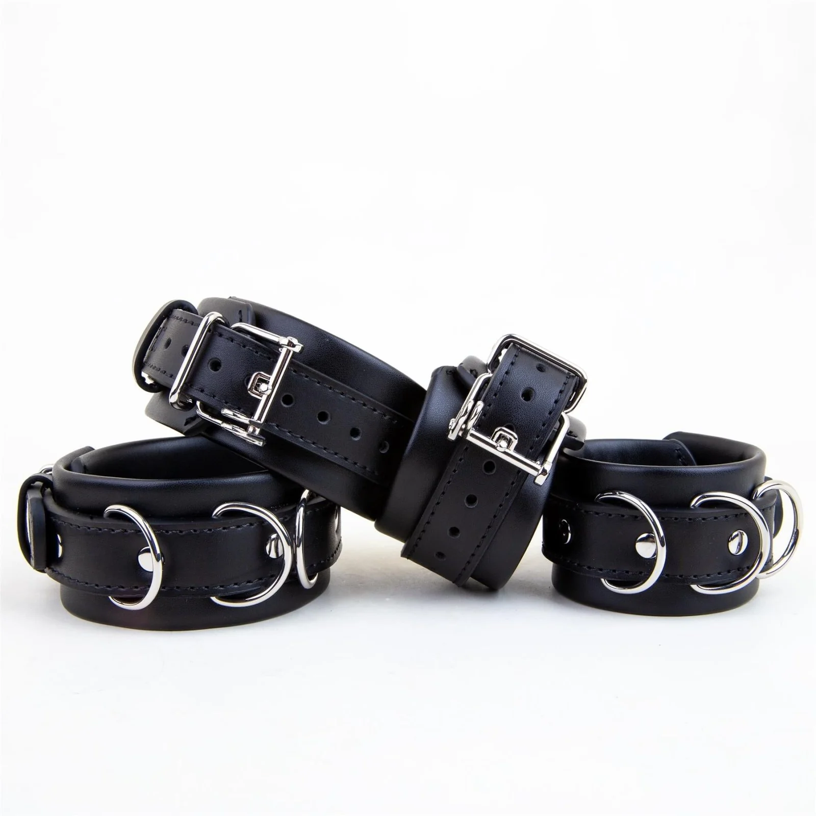 Hunter Wrist & Ankle Restraint Set, Black - Image 2