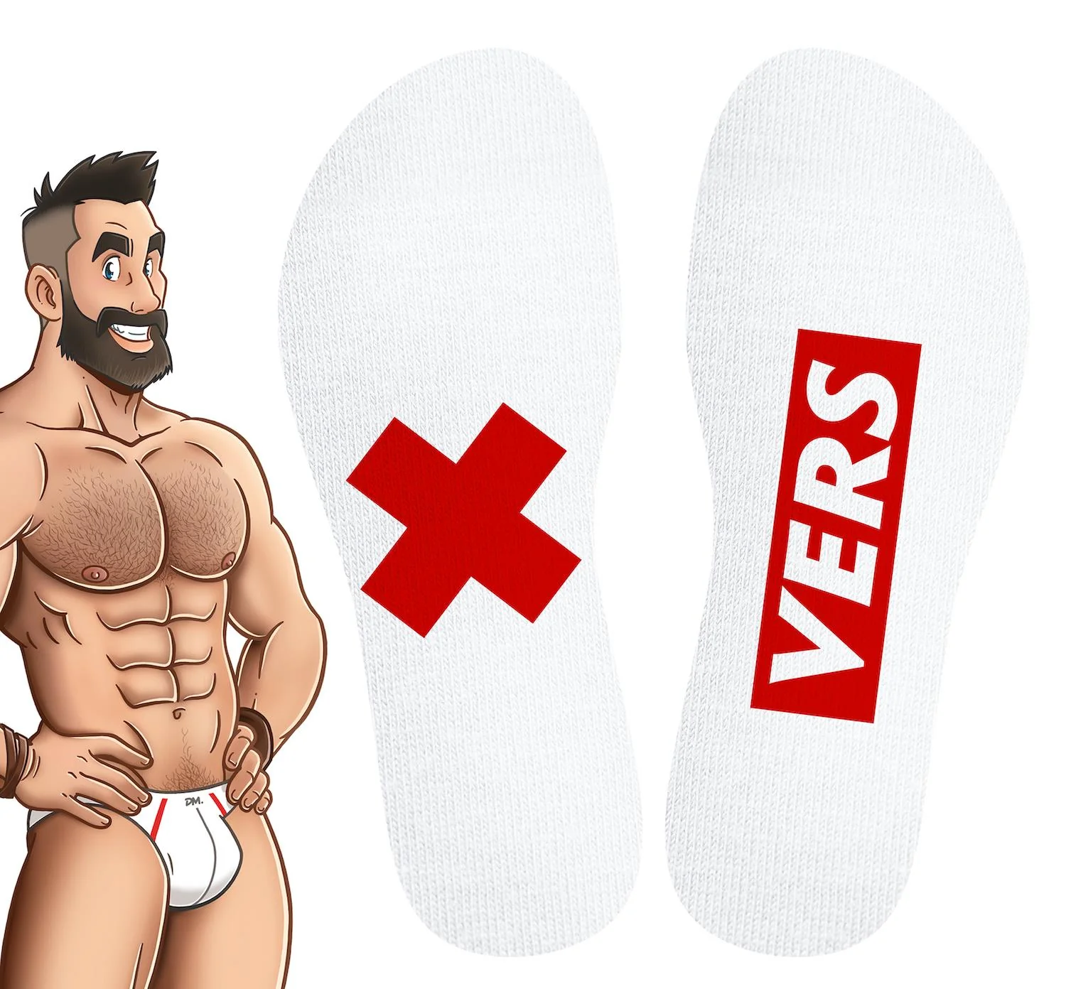 SNEAKXX "Stripe Vers" Skater Socks - Image 3
