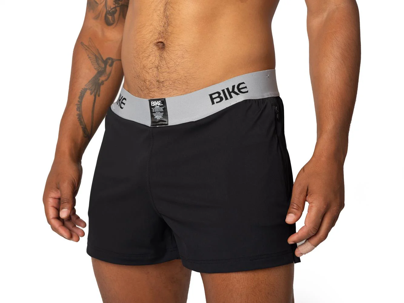 BIKE Jock Shorts, Black
