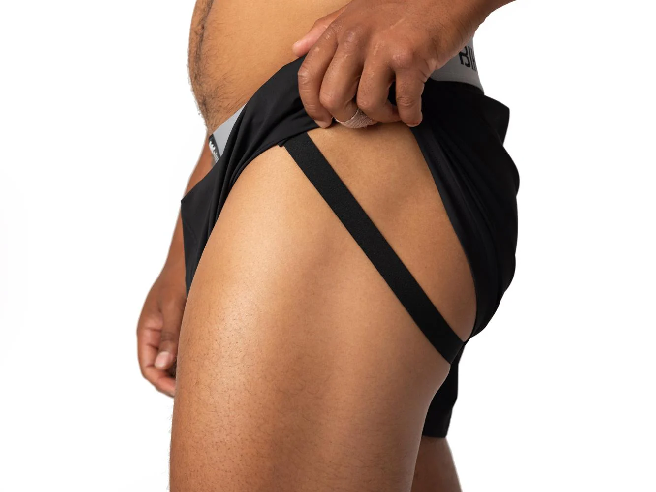 BIKE Jock Shorts, Black - Image 4