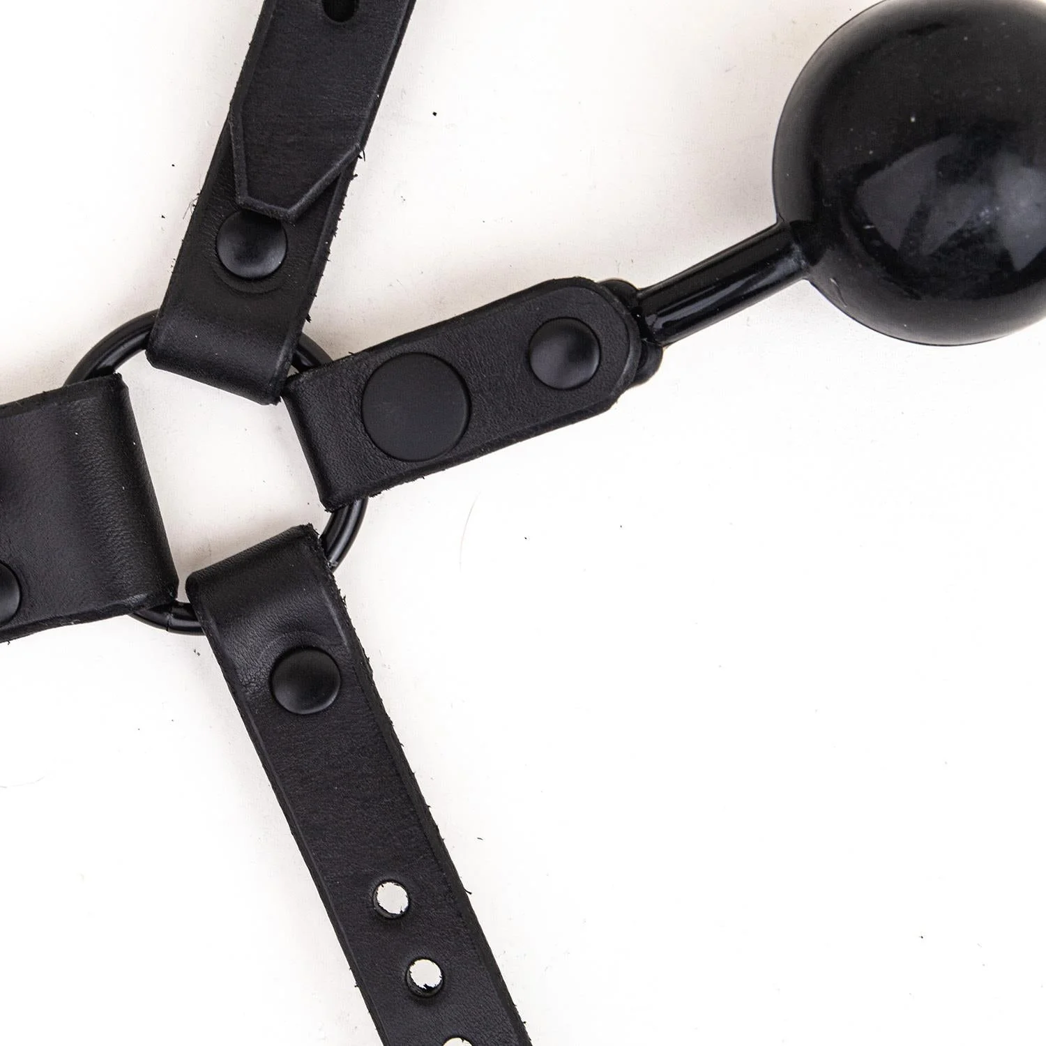 Ball Gag add on for Nose Hook Head Harness - Image 3