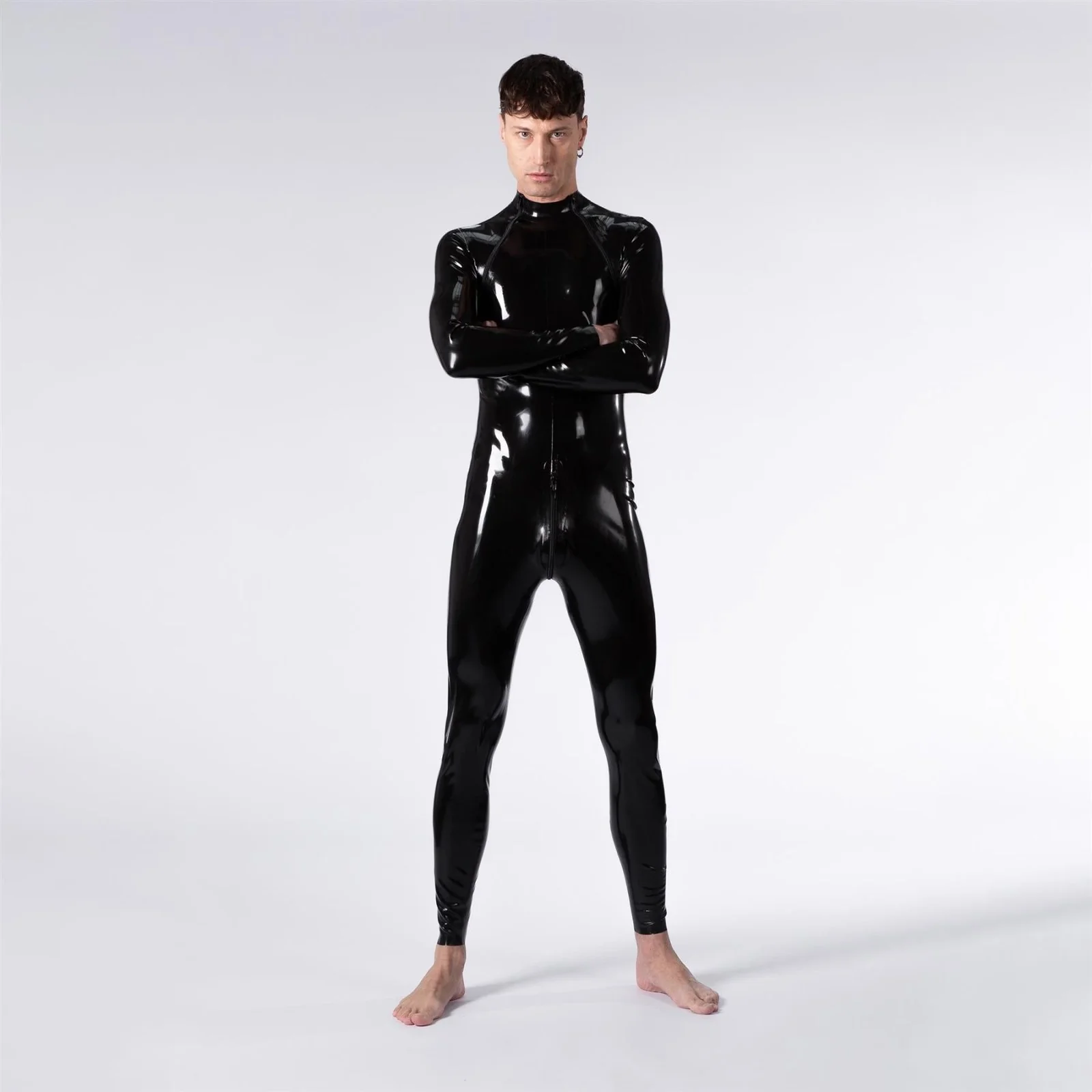 Rubber Catsuit, Raglan Entry // Made to order - Image 4