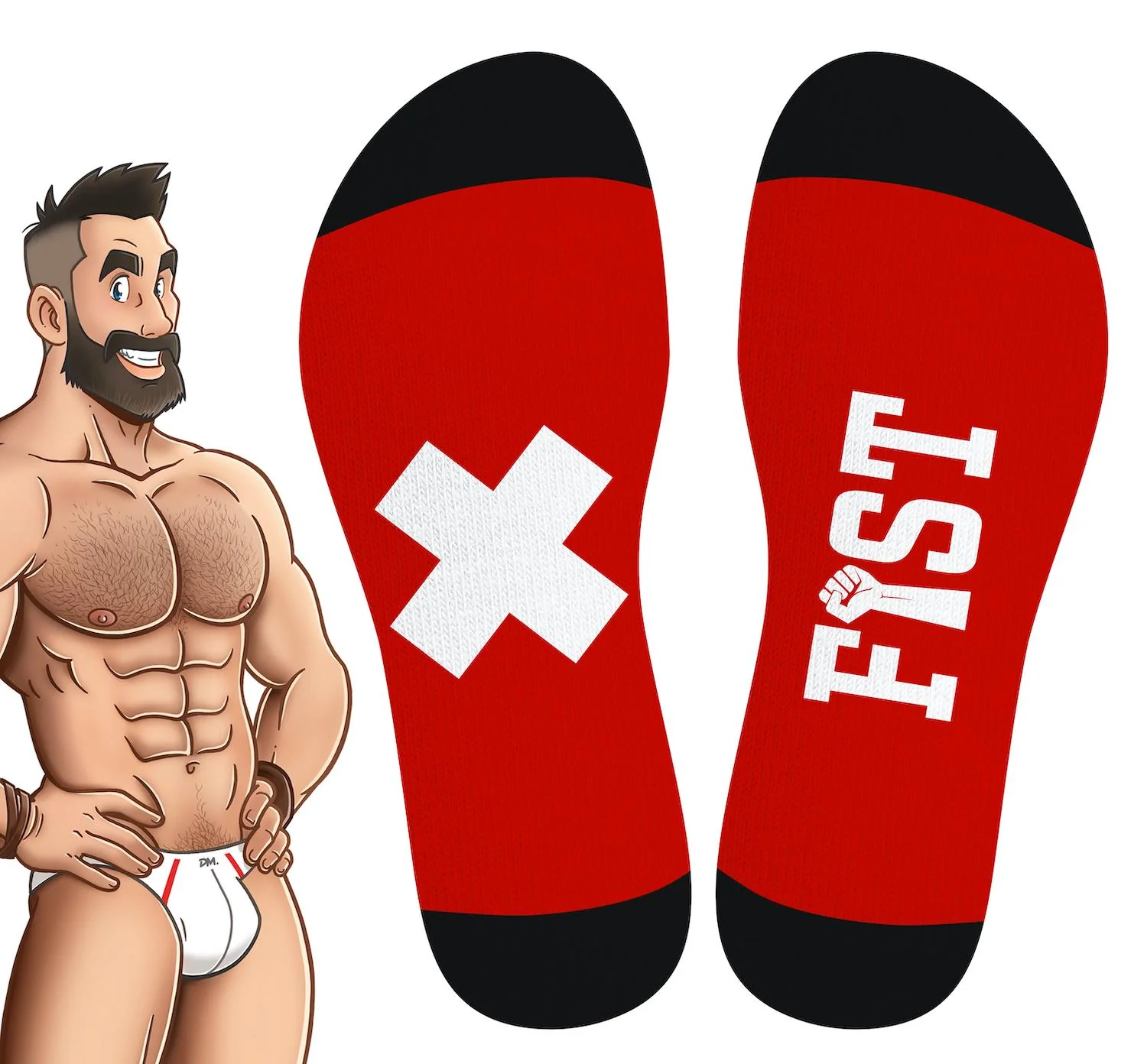 SNEAKXX "Fist" Football Socks - Image 3