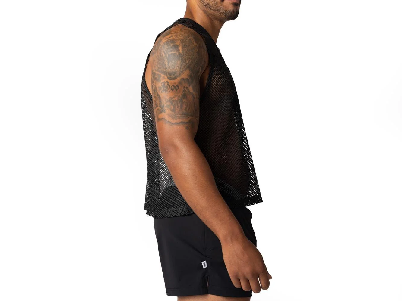 BIKE Sleeveless Practice Jersey, Black - Image 6