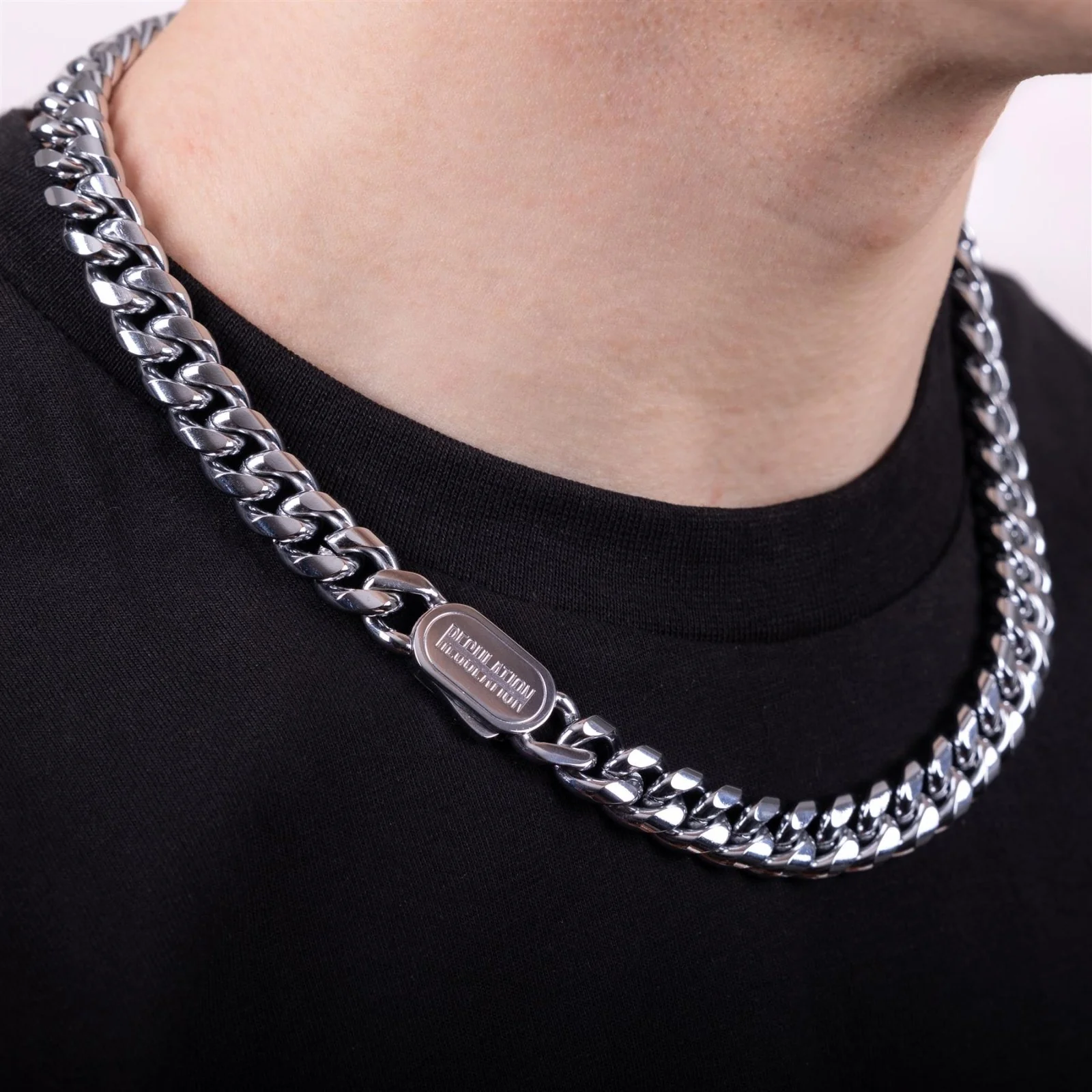 REGULATION 12mm Chain Necklace - 50cm - Image 3