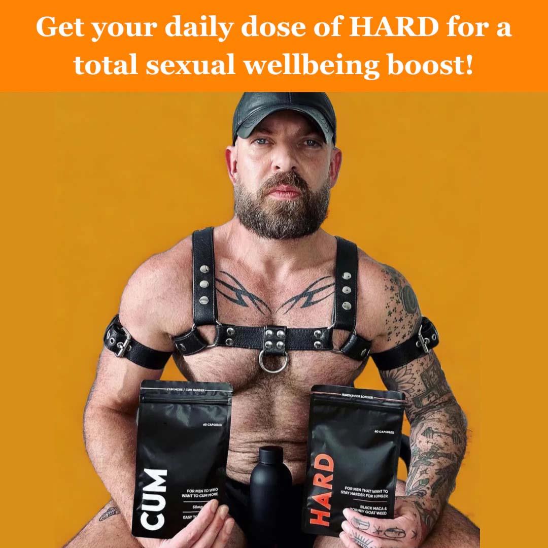 FRIEND OF DOROTHY HARD, Natural Libido Booster, 60 capsules - Image 4