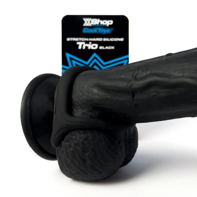 BOXER Stretch-Hard Silicone TRIO, Black - Image 4