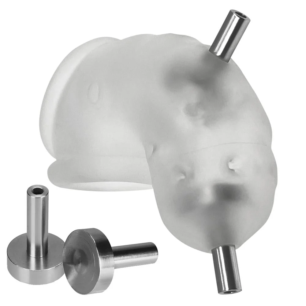 OXBALLS Airlock Electro Sheath, Clear Ice - Image 6