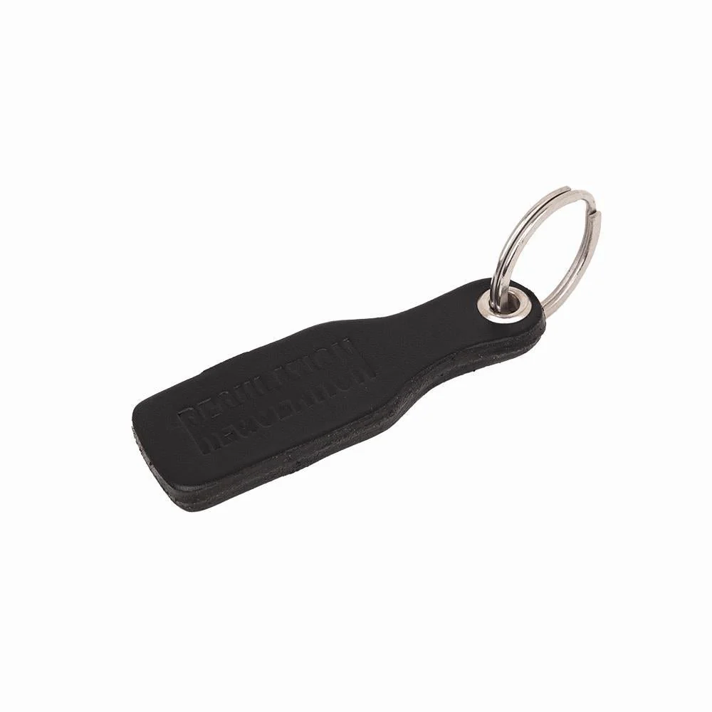 REGULATION Mini Leather Paddle Keyring - Image 2