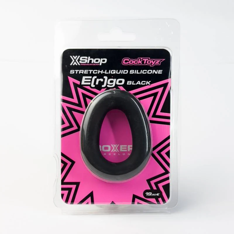 BOXER Stretch-Liquid Silicone E(r)go, Black