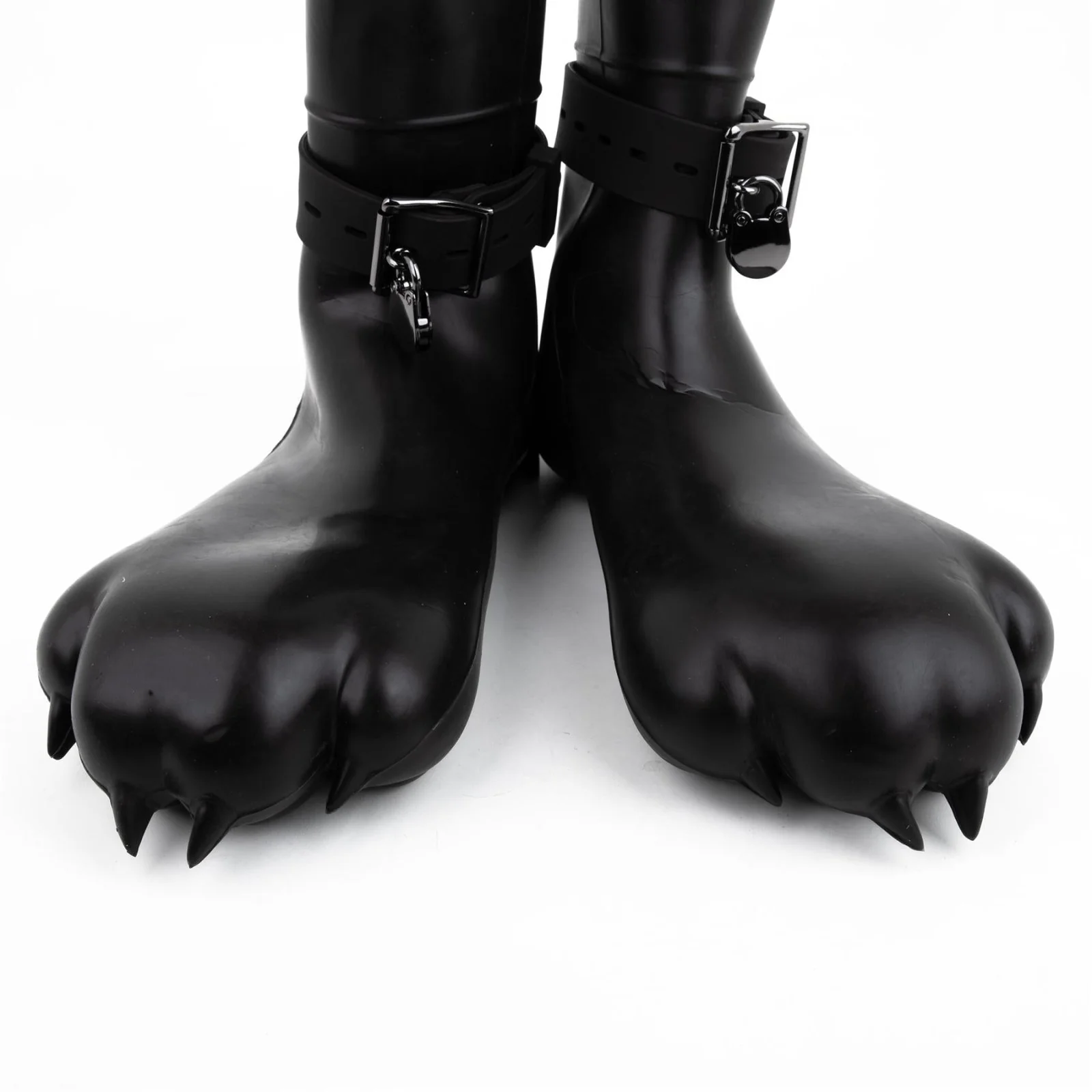 FURRJOI Silicone Canine Paw Feet with Bindings, Black - Image 5