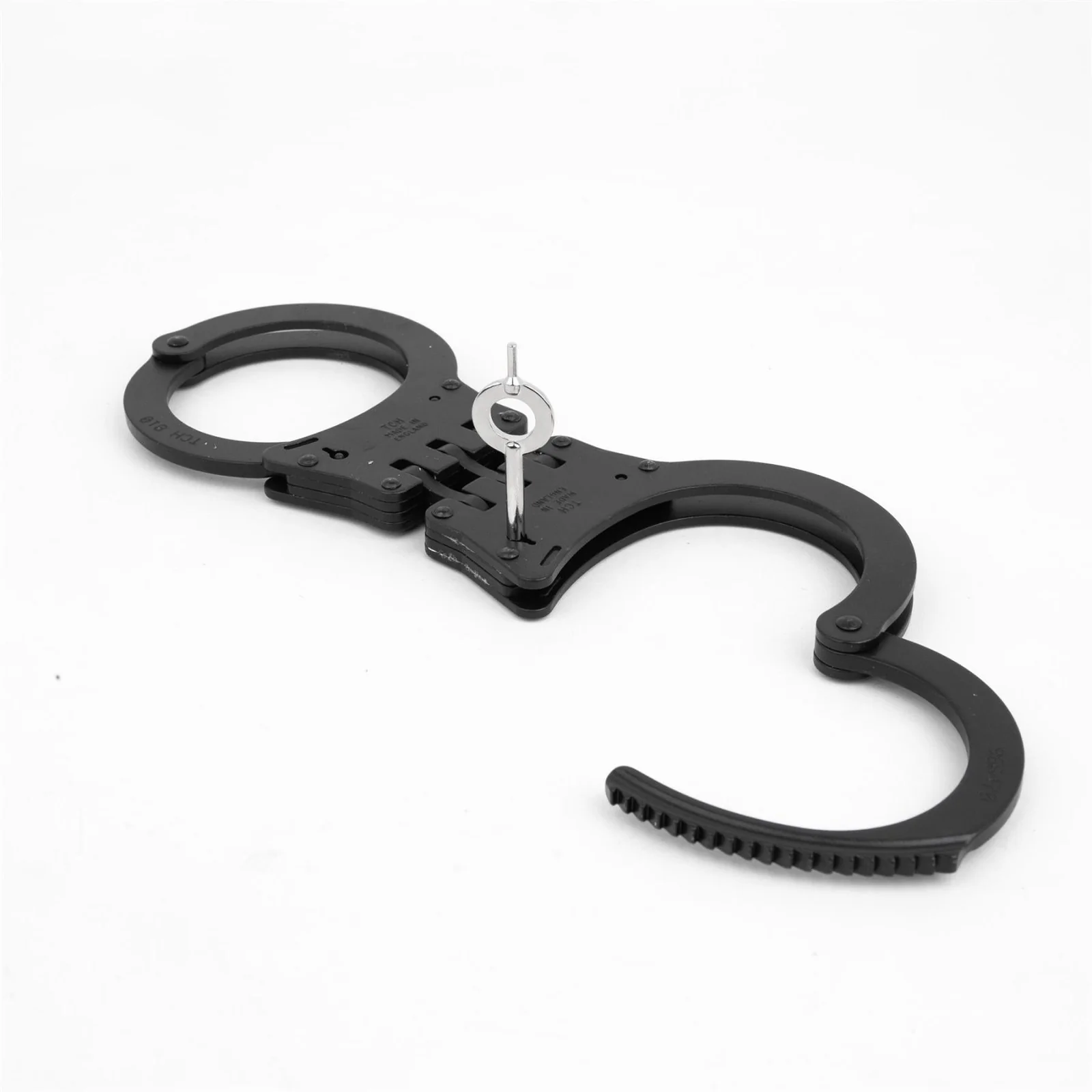 TCH, 810 Standard Hinge Handcuffs, Black - Image 2