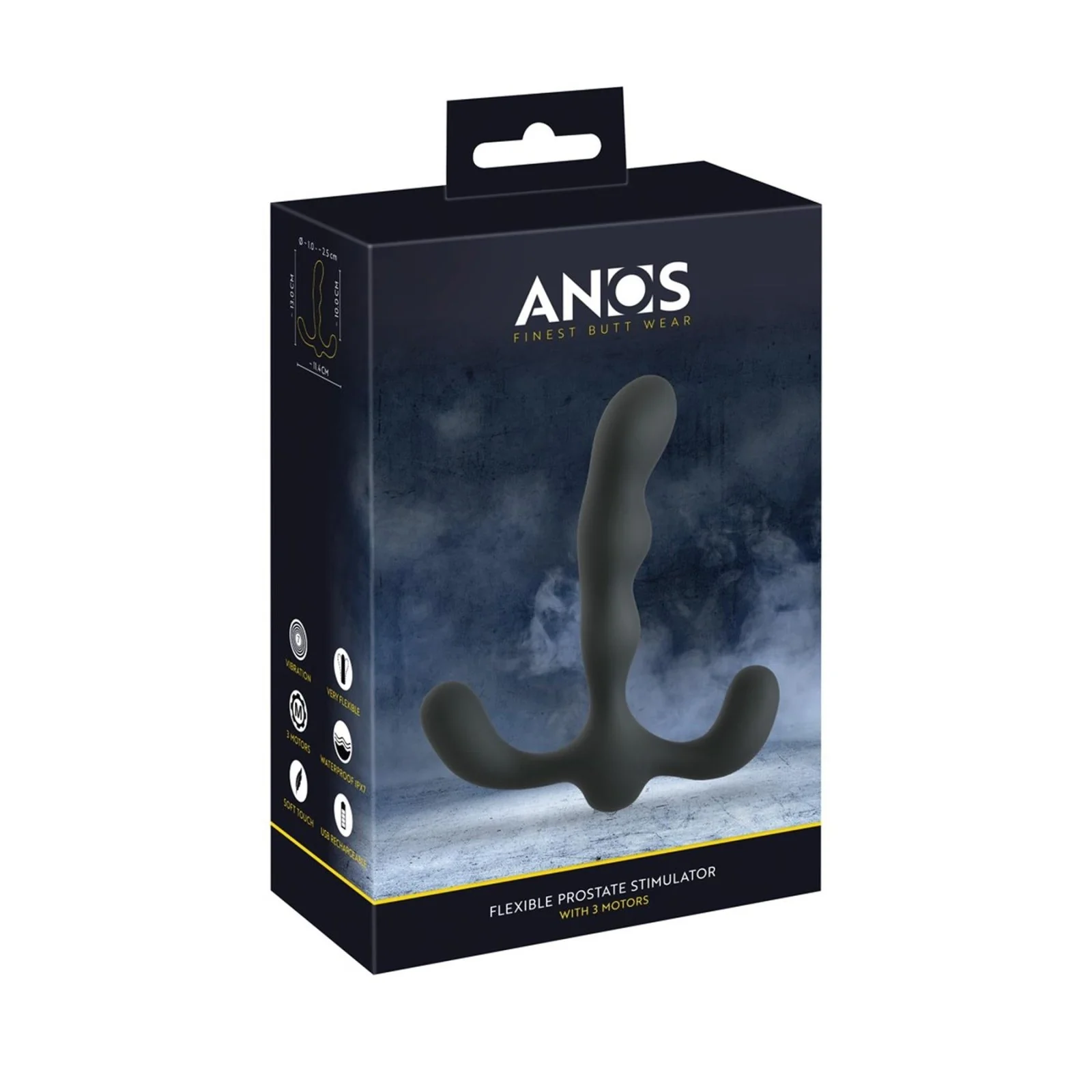 Flexible Prostate Stimulator with 3 Motors - Image 3