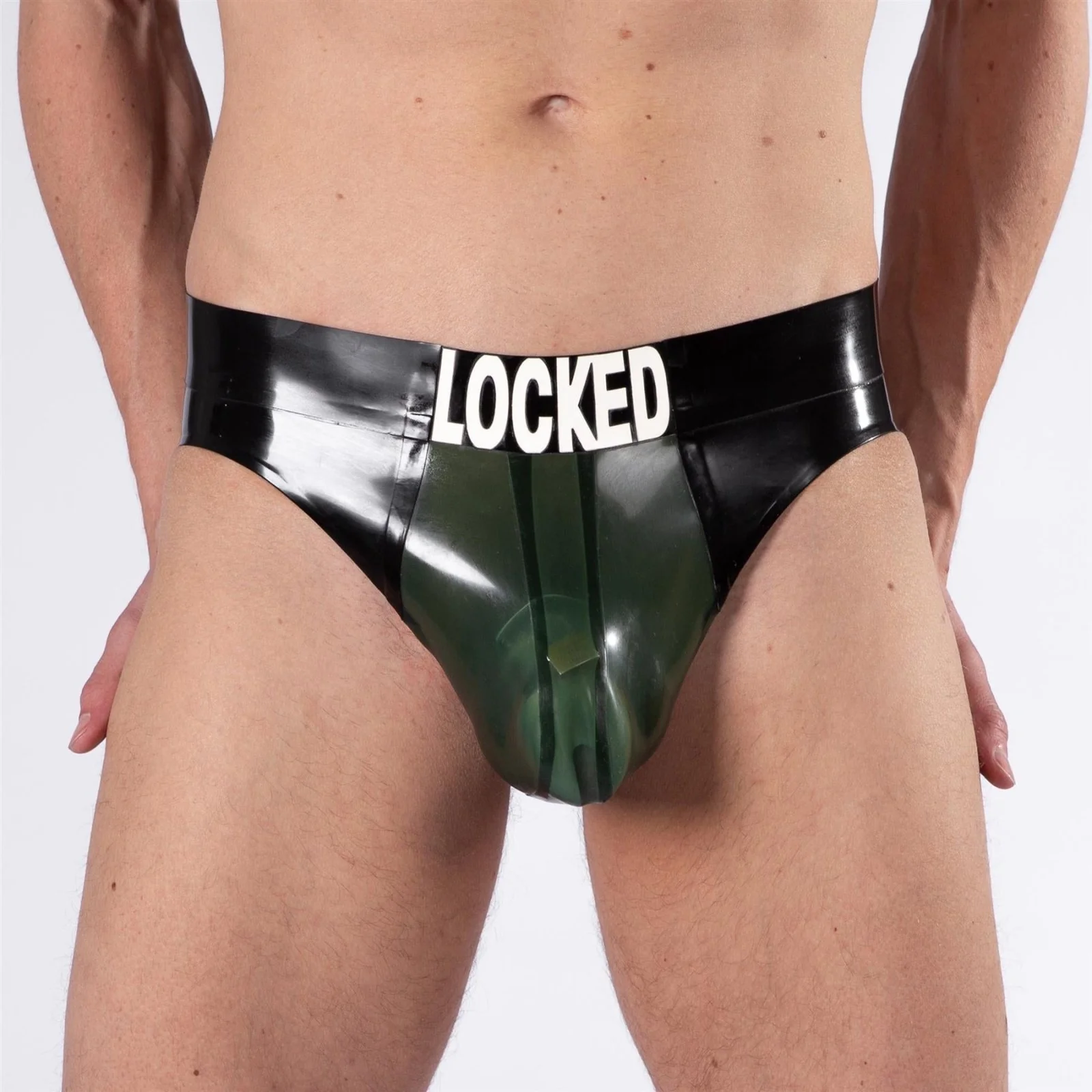 LOCKED Rubber Briefs // Customisable - Image 2