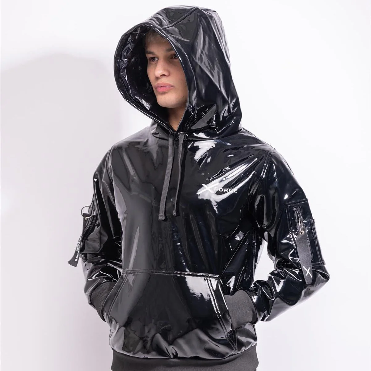 Twink X X-Force Flight Hoodie, Black - Image 3
