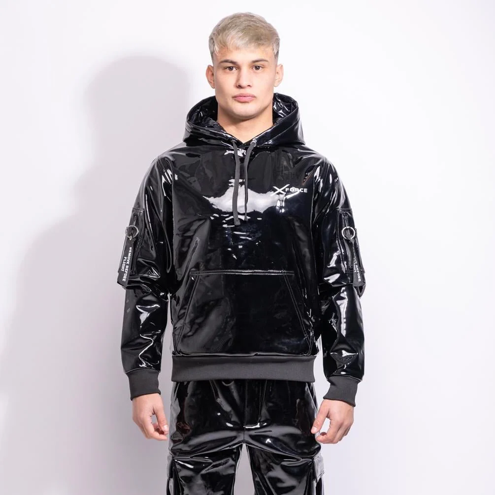 Twink X X-Force Flight Hoodie, Black - Image 4